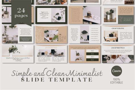 SLIDE Simple and Clean Minimalist CANVA Graphic by The Little Lily ...