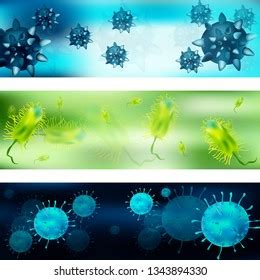 Virus Under Microscope Bacteria Microorganism Cells Stock Illustration 1343894330 | Shutterstock