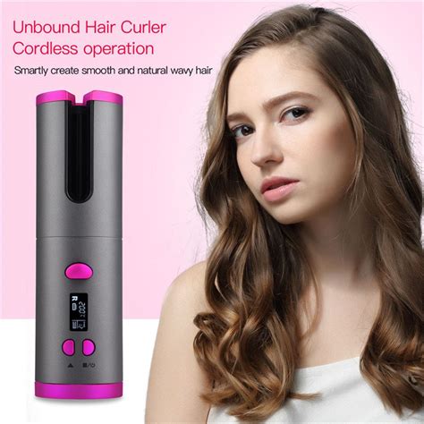 Best Seller Cordless Automatic Hair Curler Heater Type : PTC ...