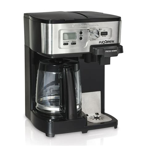 Hamilton Beach FlexBrew 2-Way Coffee Maker, Model# 49983 - Walmart.com ...