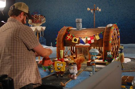 The making of "It's a SpongeBob Christmas" stop-motion episode - Boing ...