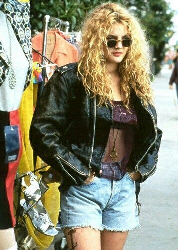 Drew Barrymore 90's Back in the 90s Drew was a hippie princess with tie-dye, flowers in her hair ...