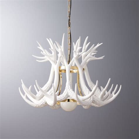 antler pendant light | CB2