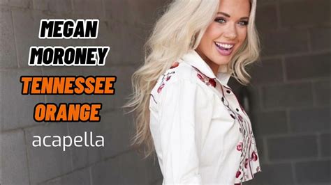 Megan Moroney - Tennessee Orange (Acapella Version) - YouTube