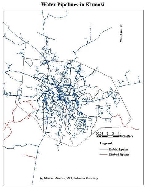 Kumasi Maps - Millennium Cities Initiative