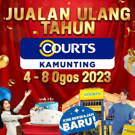 COURTS Kamunting Anniversary Sale (4 August 2023 - 8 August 2023)