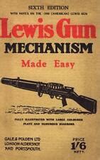 Buy Lewis Gun Mechanism Made Easy: With Notes On The 300 (American ...