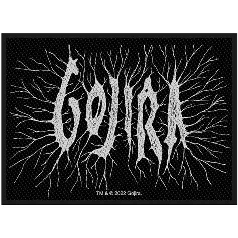 Gojira Woven Patch: Branch Logo (Standard). Wholesale Only & Official ...