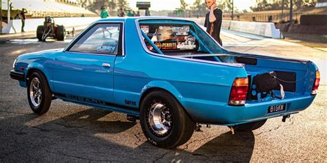 1000-HP Subaru Brat Does Seven-Second Quarter-Mile Run