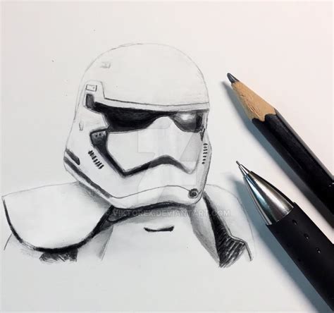 First Order StormTrooper Portrait by VIKTOREX on DeviantArt