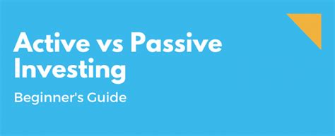 Active vs Passive Investing - Differences That Matter - Fervent ...