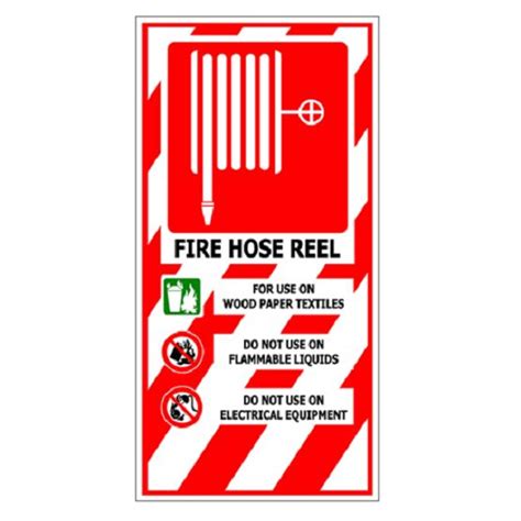 Fire Hose Reel Sign | Plastic PVC | Fire Protection Online