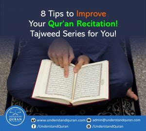 8 Important Tips to Improve Your Qur’an Recitation! Tajweed Series! - Understand Al-Qur'an Academy