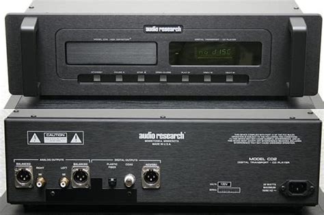 Tube Audio Hifi: Audio Research CD2