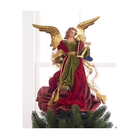 LARGE Remade Victorian Angel Tree Topper, Angel Tree topper,Christmas ...