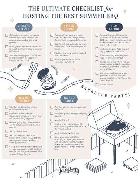 The Ultimate Summer BBQ Checklist | For Your Party