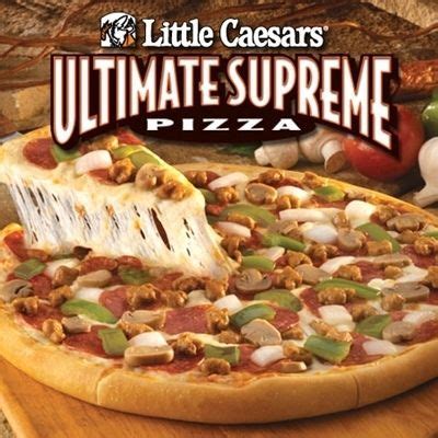 Little Caesars Photo: Little Caesars Pizza | Beef recipes easy, Supreme ...