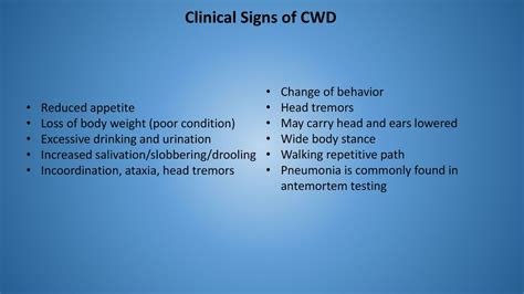 Chronic Wasting Disease - ppt download