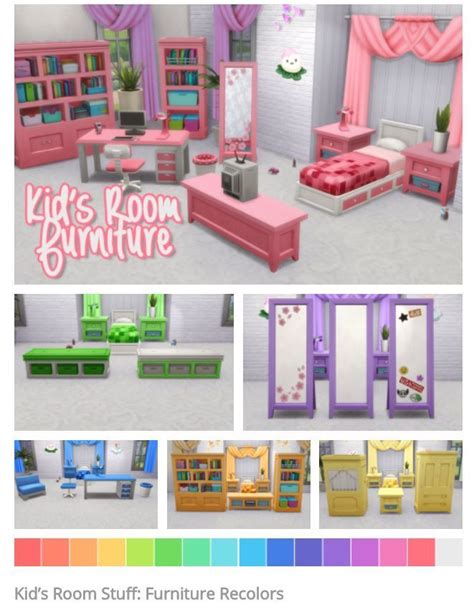 Sims 4 Kids Furniture Cc