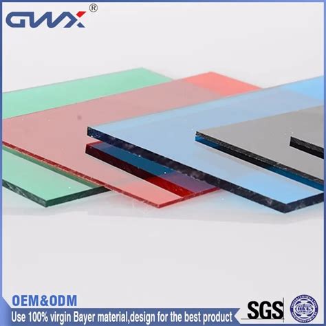 Polycarbonate Lexan Properties Sheet/polycarbonate Plastic Colored ...