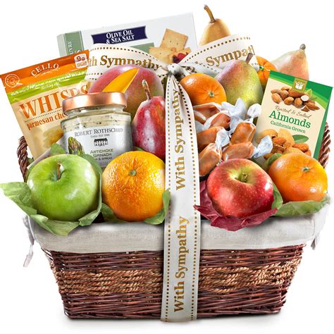 Amazon.com : Sympathy Classic Gourmet Fruit Basket Gift : Grocery & Gourmet Food