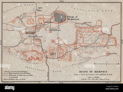 Memphis egypt map hi-res stock photography and images - Alamy