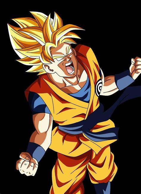 Goku SSJ Rage (CC Gi) | Dragon ball, Goku, Dragon ball goku