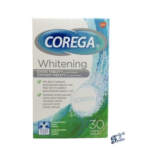 Corega Whitening Tabs - Spick and Span Store