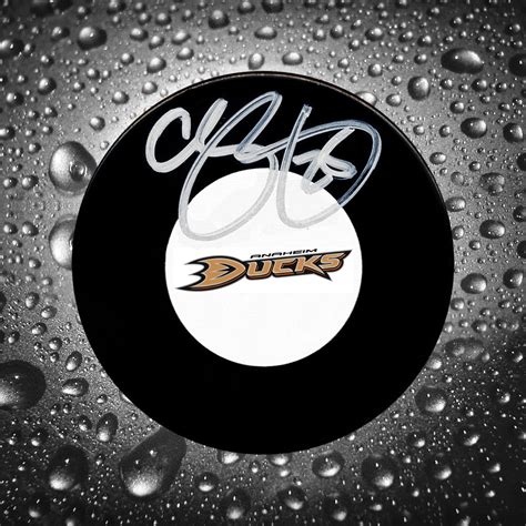 Chris Pronger Anaheim Ducks Autographed Puck - NHL Auctions