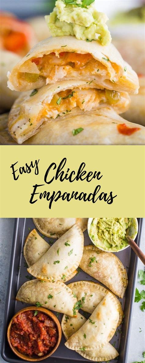 This Easy Chicken Empanadas recipe can be made in about 30 minutes and ...