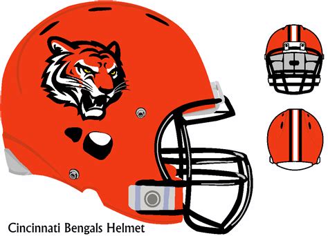 Cincinnati Bengals Helmet Concept | Helmet design, Helmet concept, Football helmets