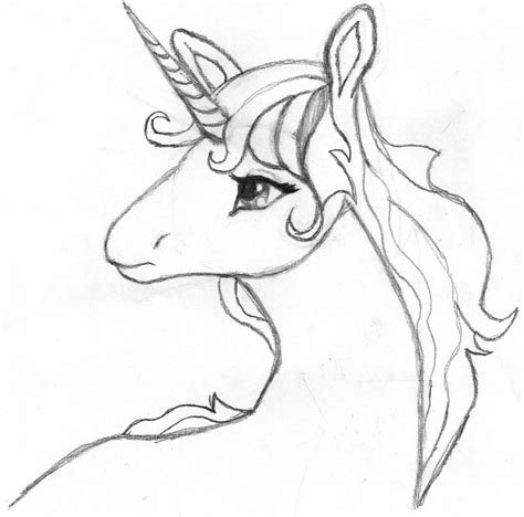 Unicorn Easy Drawing at GetDrawings | Free download