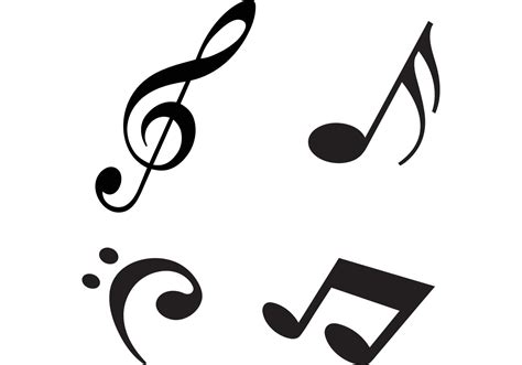 Musical Notes Vector Free Download - softisnest