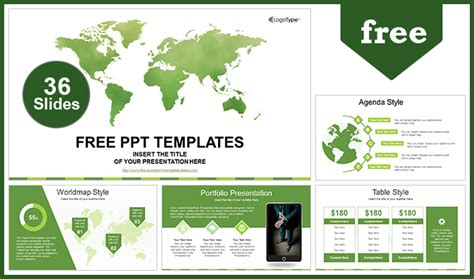 Free Powerpoint Map Templates - FREE PRINTABLE TEMPLATES