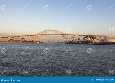 Corpus Christi Harbor Bridge Stock Image - Image of corpus, christi ...