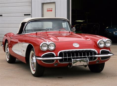 Roman Red 1960 Chevrolet Corvette