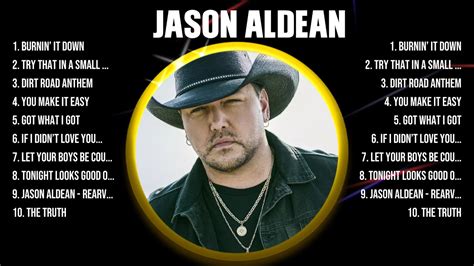 Jason Aldean Top Hits Popular Songs - Top 10 Song Collection - YouTube