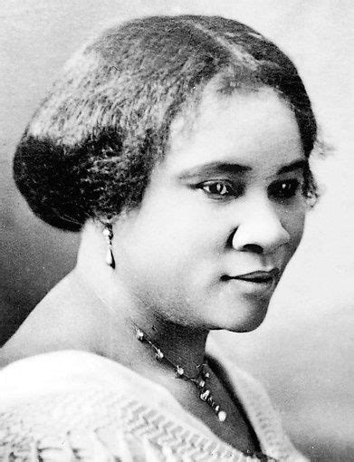 Madam C.J. Walker, the mother of black hair care products, came to ...