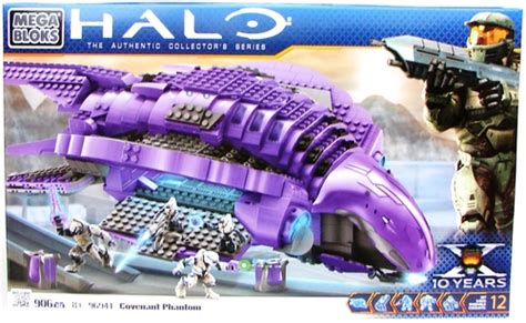 Mega Bloks Halo Buildable Covenant Phantom: Amazon.co.uk: Toys & Games