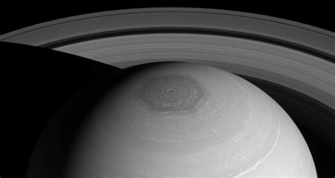 Saturn has two hexagons, not one, swirling around its north pole