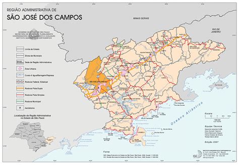 Mapa da Região Administrativa de São José dos Campos | Flickr - Photo ...