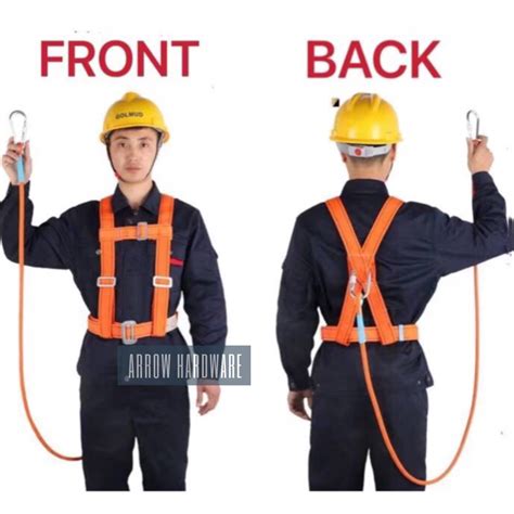 Body Harness Fall Protection Harness Half Body Safety Harness ...