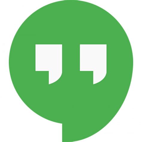 Google hangouts logo png hd Total PNG | Free Stock Photos