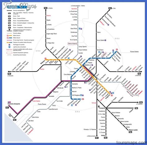 Rome Metro Map Pdf - Map Quiz