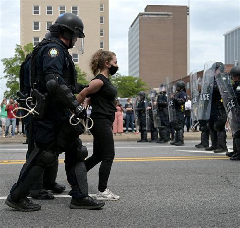 For most part, Little Rock protests peaceful