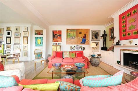 12 Unbelievably Colorful Living Rooms | Eclectic living room design, Living room colors ...