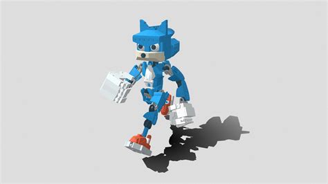 Lego Sonic - Download Free 3D model by roadbreach [7222330] - Sketchfab