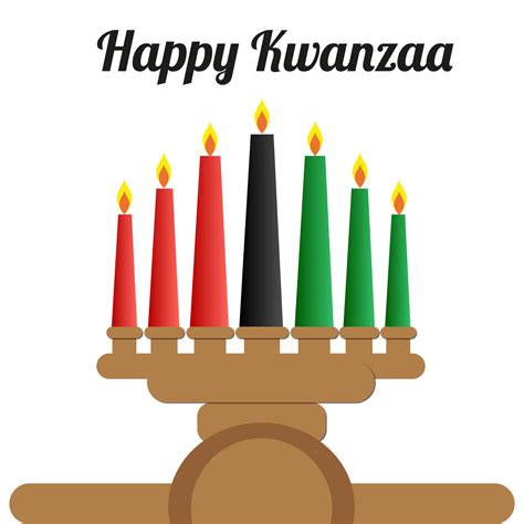 Happy kwanzaa design candle red black green 19775634 PNG