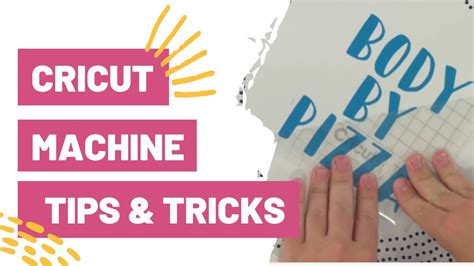 Cricut Machine Tips & Tricks - Master Your Cricut Today! - Makers Gonna ...