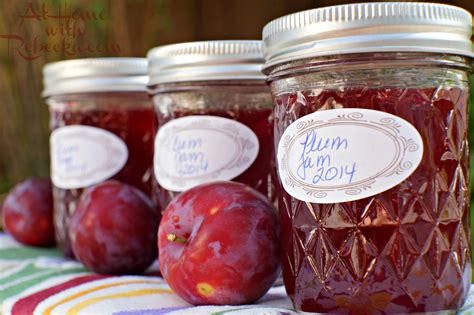 Canning Plum Jam — At Home with Rebecka